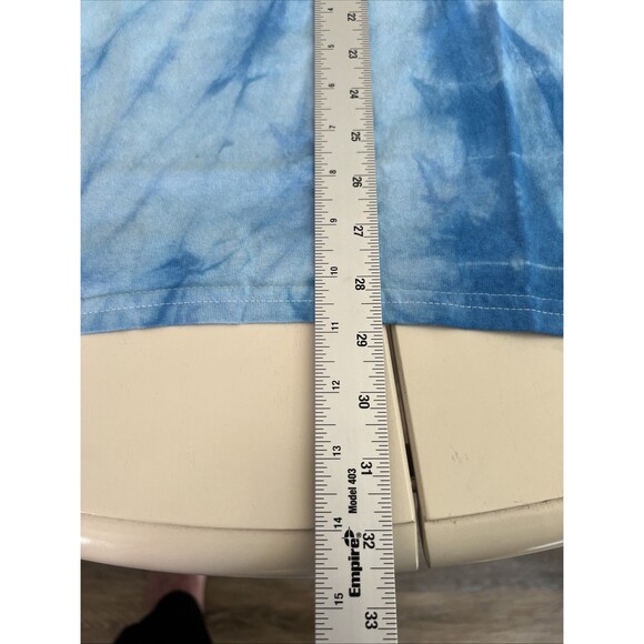 AAA Auto Club Speedway Y2K Tee Blue Tie Dye NASCAR 2XL - Picture 6 of 6